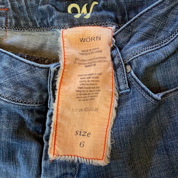 WORN Jeans Size 6 - Picture 9 of 11